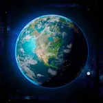 Globe 3D Earth: World Map Live icon