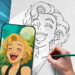 Cartoon Style: Sketch AI Art icon