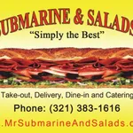 Mr Submarine And Salad icon