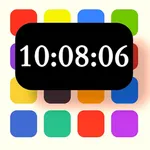 悬浮时钟:桌面时钟倒计时器悬挂时间秒表精灵 icon