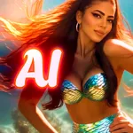 AI Mermaid Video Filter icon