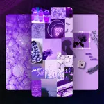 Purple Wallpapers for Girls HD icon