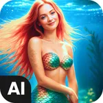 Mermaid Video Effect: Mermaid icon