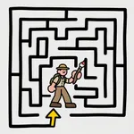 迷宫冒险：益智逻辑思维锻炼，经典单机益智解谜小游戏 icon