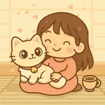 Cat Cafe Cute Games for Girls icon