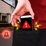 Anti theft : Don't touch phone icon