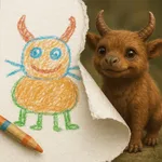 Kids Sketch AI: Drawing to Art icon