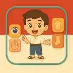 Learning Indonesian Body Parts icon