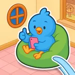 Cozy Design Room: Sticker Home icon