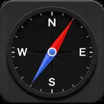 指南针 - 经纬度定位与经纬度导航海拔高度数据水印相机应用 icon