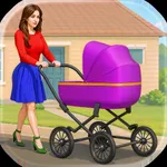 Busy Mom Daily Life Care Sim icon