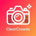 ClearCrowds: AI Photo Enhancer icon