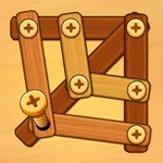 Wooden Screw: Nuts and Bolts icon