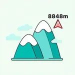 海拔测量仪：GPS实时海报高度表 icon