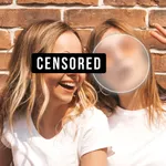 Blur and pixelate editor app icon