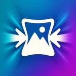 Compress photos Image resizer icon