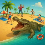 Hungry Crocodile Attack Games icon