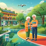 智慧社区养老app icon