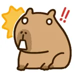 Capybara Cute Sticker icon