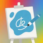 Interesting drawing icon