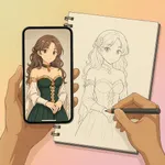 LineVibe: AR Drawing & Sketch icon