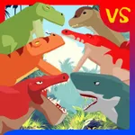 T-Rex Fights All Dinosaurs icon