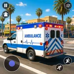 Ambulance Rescue Duty Game 3d icon