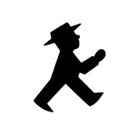 Steps: pedometer, map routes icon