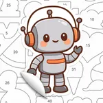 Color Merge Stickers 2D icon