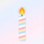Candle - Birthday Candle icon