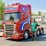 Factory Truck Simulator Games icon