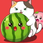 Fruit Merge Cat: Watermelon icon