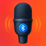 Microphone App Bluetooth icon