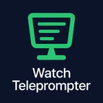 Watch Teleprompter icon