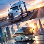 Ultimate Truck Bus Driving Sim icon