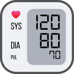 Blood pressure app Free of-ads icon