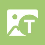 Add text to images,Photo Write icon