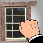 Knock at the window prank icon