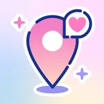 ピンピタ - 今いる場所をシェア！かわいい位置情報アプリ icon