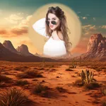 Desert Photo Frames Wallpaper icon
