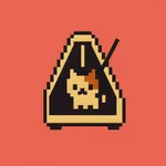 kawaii metronome icon