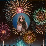 Firework Photo Frames Stickers icon