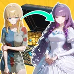 Glam Girl : Merge icon