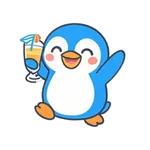 Happy penguin - Sticker icon