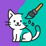 Paint Pals AI - Coloring Games icon