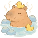 Cute Capybara Stickers icon