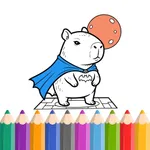 Capybara Coloring & Drawing icon