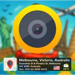 GPS Map Camera , Timestamp Cam icon