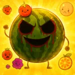Horror Watermelon Game Merge icon