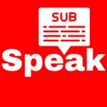SpeakSub, Subtitles for Learn icon